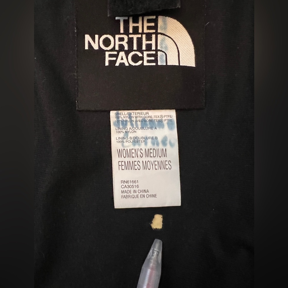 RARE- Vintage THE NORTH FACE GORE-TEX Mountain Parka Women’s Sz M - Picture 12 of 14